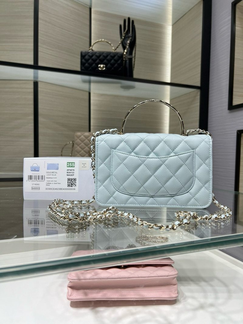 img_15bb4da3_20250512_i1747029691297_799_0_1_jpg_99426e33-3425-448f-964e-f905b97a28c6 cc 25S Woc Top Handle 19cm Cloud Blue Grained Calfskin Light Gold Hardware