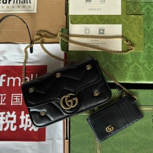 img_1d0ba638_20240111_i1704986808_6978_0_jpg gg marmont 21cm black calfskin double g stud gold hardware