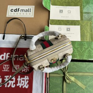 img_1d0ba638_20240319_i1710859184_9943_4_jpg Gucci Ophidia 16.5 Bag Beige Canvas Leather 240093