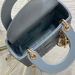 mini lady 17 raf blue lambskin