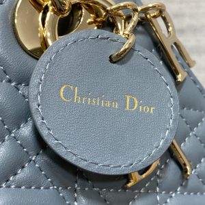 mini lady 17 raf blue lambskin