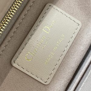 small lady 20 pink white lambskin