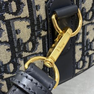 GROOVE 20 BAG IN BLACK MIX BEIGE OBLIQUE MONOGRAM JACQUARD