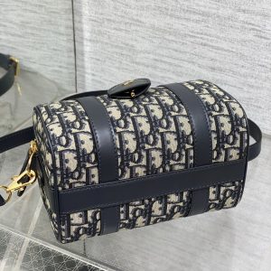 GROOVE 20 BAG IN BLACK MIX BEIGE OBLIQUE MONOGRAM JACQUARD