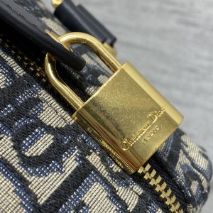 GROOVE 25 BAG IN BLACK MIX BEIGE OBLIQUE MONOGRAM JACQUARD