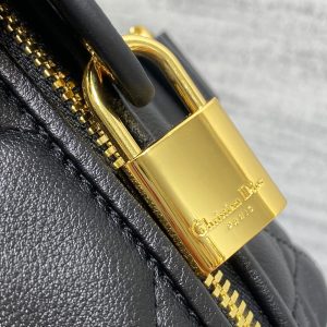 GROOVE 25 BAG IN BLACK LAMBSKIN