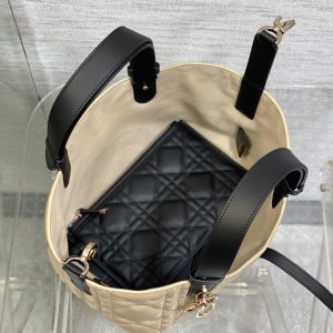 ALWAYS MINI 23 BAG IN IVORY TAN MACROCANNAGE CALFSKIN