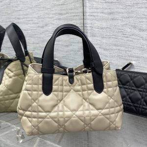 ALWAYS MINI 23 BAG IN IVORY TAN MACROCANNAGE CALFSKIN