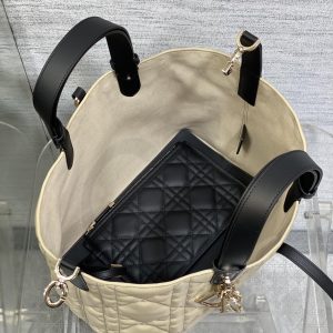 ALWAYS MINI 28 BAG IN IVORY TAN MACROCANNAGE CALFSKIN