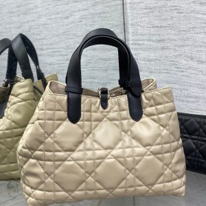 ALWAYS MINI 28 BAG IN IVORY TAN MACROCANNAGE CALFSKIN