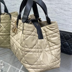 ALWAYS MINI 28 BAG IN IVORY TAN MACROCANNAGE CALFSKIN