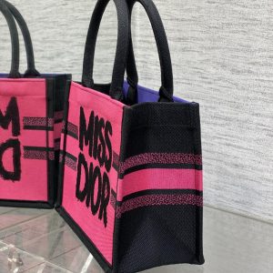 BOOK TOTE 26 CM IN COLORFUL CANVAS 226509