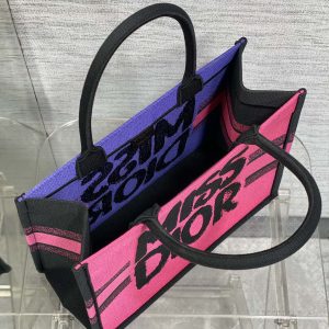 MEDIUM BOOK TOTE 36 IN COLORFUL CANVAS 226510