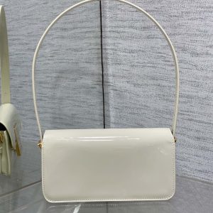 img_2b46f204_20240905_i1725526608_7792_5_jpg FLAP BAG 18 IN WHITE PATENT CALFSKIN