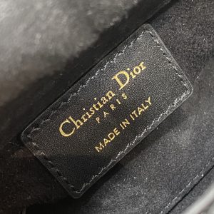 img_2b46f204_20240909_i1725872405_5110_1_jpg_161135d4-5a15-467e-a4e9-33b7a69141a9 Lady Micro Bag 10cm Black Canvas Diamond Pearl