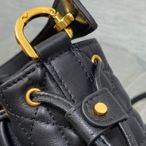 img_2b46f204_20240925_i1727255579_377_5_jpg SMALL 18 JOLIE BUCKET BAG BLACK MACROCANNAGE LAMBSKIN