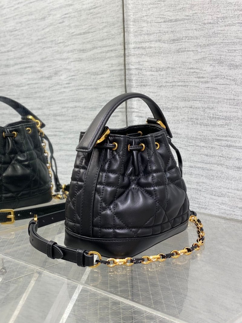 img_2b46f204_20240925_i1727255579_5951_7_jpg SMALL 18 JOLIE BUCKET BAG BLACK MACROCANNAGE LAMBSKIN