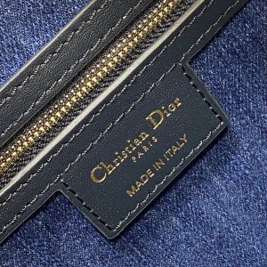 GROOVE 20 BAG IN DENIM BLUE OBLIQUE MONOGRAM JACQUARD