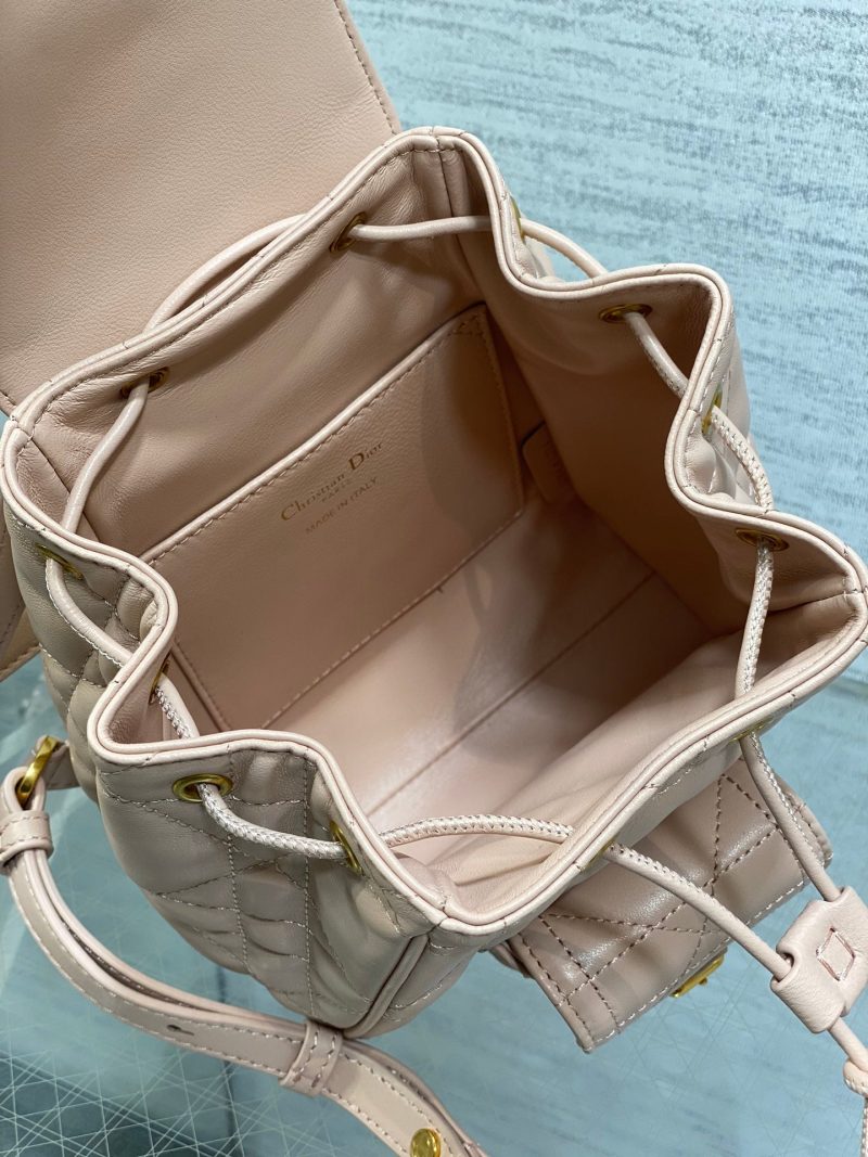 img_2b46f204_20241015_i1728965183_2237_5_jpg SMALL 20 CARO BACKPACK IN PEACH PINK MACROCANNAGE LAMBSKIN