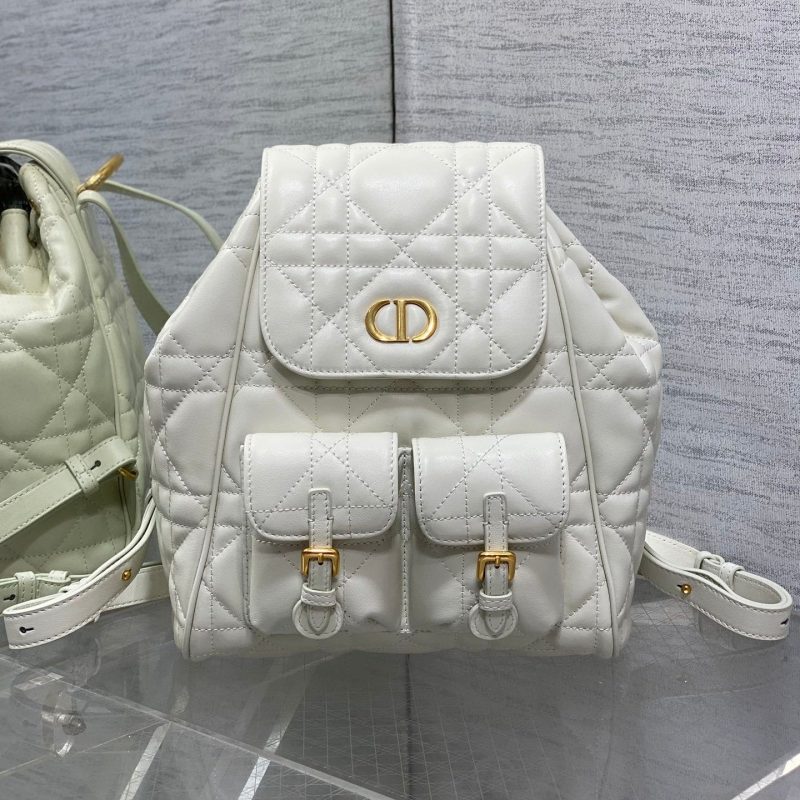 img_2b46f204_20241015_i1728965830_6275_5_jpg SMALL 23 CARO BACKPACK IN WHITE MACROCANNAGE LAMBSKIN
