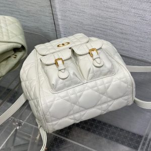 img_2b46f204_20241015_i1728965830_7478_8_jpg SMALL 23 CARO BACKPACK IN WHITE MACROCANNAGE LAMBSKIN