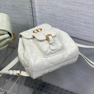 img_2b46f204_20241015_i1728965904_2179_8_jpg SMALL 20 CARO BACKPACK IN WHITE MACROCANNAGE LAMBSKIN