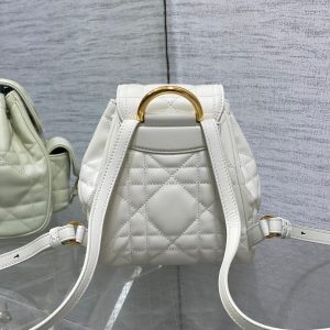 img_2b46f204_20241015_i1728965904_7977_2_jpg SMALL 20 CARO BACKPACK IN WHITE MACROCANNAGE LAMBSKIN