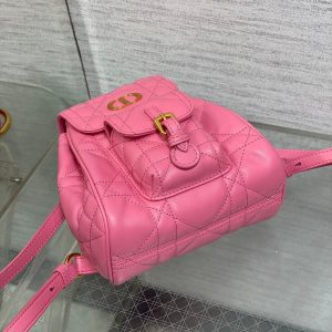 img_2b46f204_20241015_i1728967073_9025_8_jpg SMALL 20 CARO BACKPACK IN PUNCH PINK MACROCANNAGE LAMBSKIN