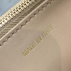 MISS CARO MINI 17 BAG IN CAMEL BEIGE MACROCANNAGE LAMBSKIN