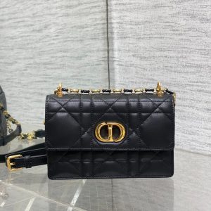 CD Miss Caro 17 Bag Black Calfskin 226490