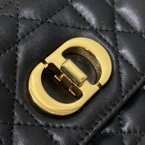 CD Miss Caro 17 Bag Black Calfskin 226490