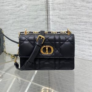 CD Miss Caro 17 Bag Black Calfskin 226490