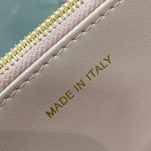 MISS CARO MINI 17 BAG IN LEMONADE PINK MACROCANNAGE LAMBSKIN