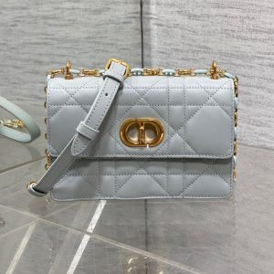 CD Miss Caro 17 Bag Light Blue Calfskin 226496