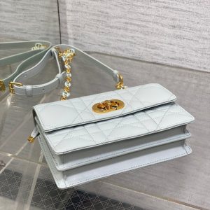 CD Miss Caro 17 Bag Light Blue Calfskin 226496