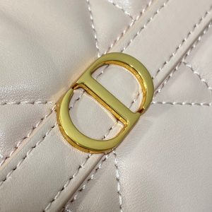 MISS CARO CIGALE MINI 24 BAG IN POWDER PINK MACROCANNAGE LAMBSKIN