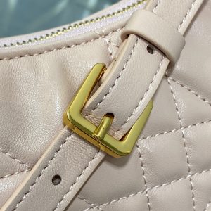 MISS CARO CIGALE MINI 24 BAG IN POWDER PINK MACROCANNAGE LAMBSKIN