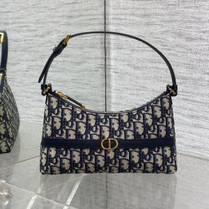 img_2b46f204_20241019_i1729322197_538_0_jpg MONTAIGNE CIGALE MINI 24 BAG IN BLUE DIOR OBLIQUE JACQUARD