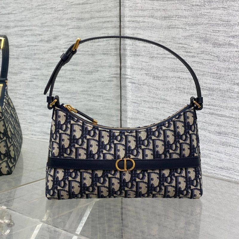 img_2b46f204_20241019_i1729322197_538_0_jpg MONTAIGNE CIGALE MINI 24 BAG IN BLUE DIOR OBLIQUE JACQUARD
