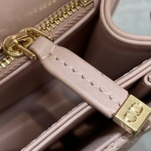 MINI BAG 24 IN LIGHT PINK PATENT CANNAGE CALFSKIN