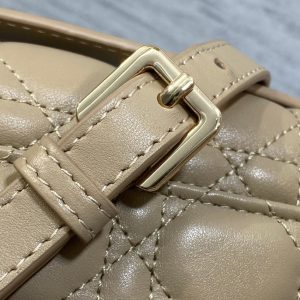 MINI BAG 24 IN CAMEL BEIGE PATENT CANNAGE CALFSKIN