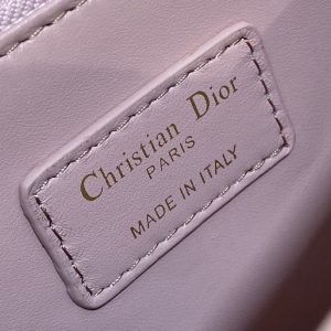 MINI BAG 24 IN ROSE PINK PATENT CANNAGE CALFSKIN