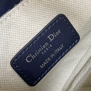 SADDLE 19 BAG WITH STRAP BLUE OBLIQUE JACQUARD