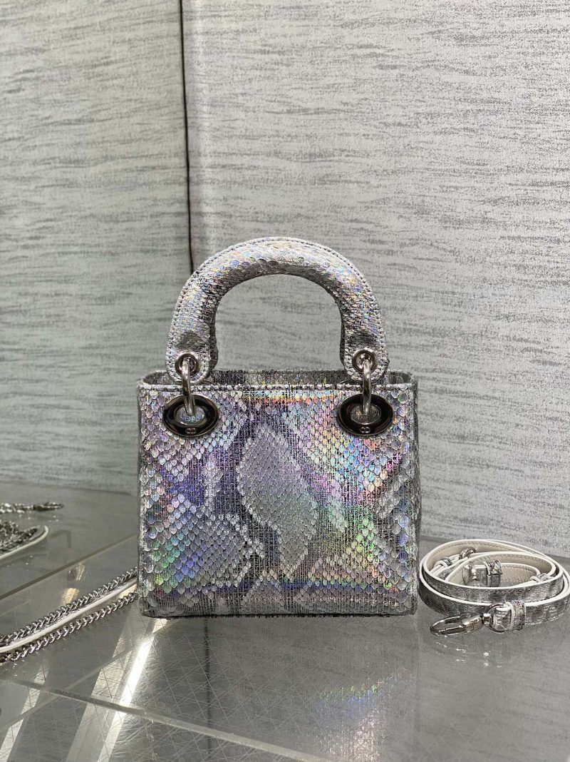 img_2b46f204_20241028_i1730103777_2862_6_jpg MINI 17 LADY BAG IN SILVER SNAKESKIN PATTERN LAMBSKIN