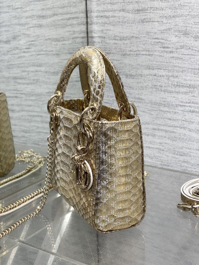 img_2b46f204_20241028_i1730104030_3095_7_jpg MINI 17 LADY BAG IN LIGHT GOLD SNAKESKIN PATTERN LAMBSKIN