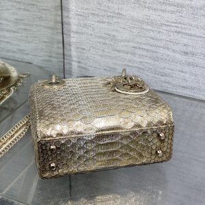 img_2b46f204_20241028_i1730104030_9742_6_jpg MINI 17 LADY BAG IN LIGHT GOLD SNAKESKIN PATTERN LAMBSKIN