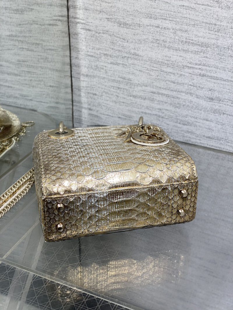 img_2b46f204_20241028_i1730104030_9742_6_jpg MINI 17 LADY BAG IN LIGHT GOLD SNAKESKIN PATTERN LAMBSKIN