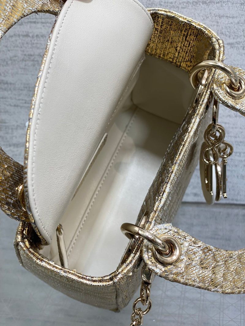 img_2b46f204_20241028_i1730104031_5777_8_jpg MINI 17 LADY BAG IN LIGHT GOLD SNAKESKIN PATTERN LAMBSKIN