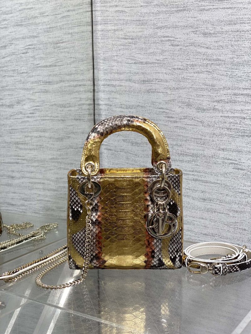 img_2b46f204_20241028_i1730104518_1946_0_jpg MINI 17 LADY BAG IN GOLDEN SNAKESKIN PATTERN LAMBSKIN