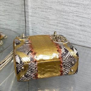 img_2b46f204_20241028_i1730104518_1956_1_jpg MINI 17 LADY BAG IN GOLDEN SNAKESKIN PATTERN LAMBSKIN